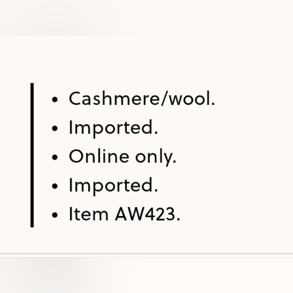 NWT J.Crew black cashmere wool poncho - Picture 6 of 7